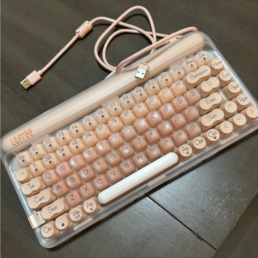 Lofree Latte Keyboard - Bluetooth or USB